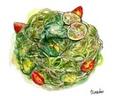美味しいが伝わる食べ物イラストを描きます 挿絵やメニュー表にピッタリのイラストを描きます！ イメージ7