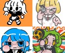 ゆるかわいいアイコンなどを制作します ♡SNS等アイコンゆるかわいくしてみませんか♡ イメージ1
