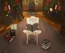 暖色を基調とした暖かみを感じるイラストを提供します 壁紙、アイコン、ヘッダー、グッズデザインなど。 イメージ1