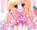 グッズ化商用利用可能な1枚絵とアイコンを制作します 活動者さんに嬉しいグッズ化無料！ イメージ2