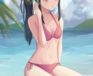 一枚絵からSNS用の絵まで描き色々描きます SNSアイコンやヘッダー、一枚絵などを希望通りに描きます イメージ1