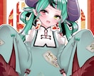 商用利用OK！きらきら瞳のかわいい絵を制作します アイコンや配信素材にぴったりのイラストをお届けします！ イメージ2