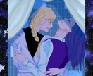 星‪☆や宇宙など、亜空間なイラストを描きます 星☆、宇宙など、可愛いイメージを実体化させるのが得意です!! イメージ6