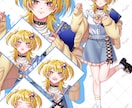 8月まで！全身立ち絵表情3つ4000円で描きます 「依頼してよかった」と思える対応とクオリティを心がけています イメージ3