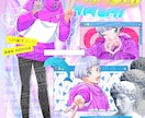 VTuberさんオリジナルの宣材画像作成します 量産やテンプレではないあなただけのプロフィール画像作ります イメージ1