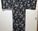 単衣の着物お仕立ていたします 木綿,ウールの反物,リネンやお好みの洋服地でオリジナルキモノ イメージ2