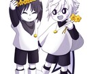 可愛いイラスト描きます アイコン、表紙、動画、trpg等に使える可愛いイラスト イメージ1