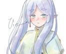 優しい雰囲気のイラストを描きます シンプルでゆるかわな、貴方だけのオリジナルアイコンです♡ イメージ4
