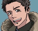 X等 SNSのアイコンを受注させて頂きます アイコン作成男性キャラ 人物画 イメージ1