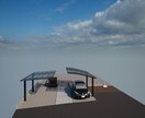 外構パース図面作成します デザイン、プラン確定している案件限定 イメージ1