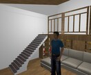 住宅の3Dパース20枚＋AI画像2枚作成します 図面だけでは分からない家づくりを見える化します イメージ5
