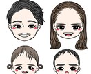 明るくポップな似顔絵/アイコンを描きます ◎リアルすぎない可愛いデフォルメ似顔絵◎ イメージ6