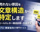 LPを構造から診断｜申込が止まる原因を言語化します なぜ反応が出ないのかを文章構造で説明します イメージ1
