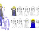 ポップでキャッチーなキャラクターデザインをします あなただけの素敵なキャラクターを描かせていただきます！ イメージ6