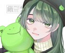 SNS等のアイコン作成します 可愛いからカッコイイまで！男女どちらも描けます◎ イメージ1