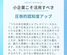 取材につながるプレスリリース記事をプロが作成します メディア掲載で来店数が倍以上に!?刺さる！プレスリリース作成 イメージ6
