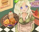 レトロでファンタジーな絵を描きます 個性派ガーリー甘め。ロリータ好き様や夢かわ好き様向けです。 イメージ10