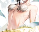 肌感が魅力的な可愛い女の子のイラストを描きます 肌感が美しい魅了される絵をご希望される方におすすめです！ イメージ2