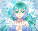 最安値1000円で高級感のあるアイコン描きます 光と透明感あふれる素敵イラスト イメージ6