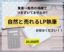 SNS頑張っても売れない…を解決するLP執筆します SNS×LPの成果を最大化する“売れる導線”つくります イメージ1
