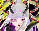 MV・Vtuber・SNS向けイラストを描きます 強い色彩表現で記憶に残る女の子イラストを制作します イメージ6