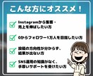 ほぼ丸投げ！インスタ運用代行＋サポートします 素材提供のご協力のみでOK！丸投げで運用します！ イメージ3