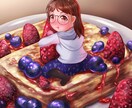 可愛い女の子、お届けします あなたが思い描く女の子、描かせてください!! イメージ4