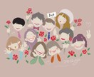 こんなイラストがあったらな、を叶えます 様々なジャンルのタッチでご希望に合ったイラスト作成致します! イメージ3