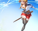 商用利用OK!綺麗な一枚絵制作致します 動画用/表紙・挿絵/観賞用など イメージ2