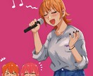 ポスター風イラスト描きます その他キャラクター単体でも大丈夫です！ イメージ6