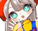 ポップでかわいいデフォルメイラスト描きます SNSアイコン・一枚絵・キャラクターデザイン制作しています！ イメージ1