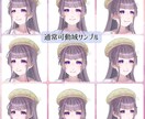 お手頃に高クオリティLive2Dモデリングします 高コスパで表情豊か！パーツ分けからやIRIAM用も！ イメージ4
