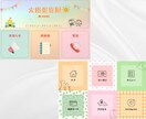 洗練されたリッチメニューで集客サポートします 丁寧なヒアリングで、オリジナルデザイン作成します！ イメージ7