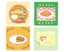 手描きタッチの温もりあるイラストをお描きします 親しみやすく可愛いイラスト、挿絵やメニューイラストなどに☺︎ イメージ1