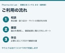 薬剤師が医薬品ネット販売の法定表示を作成します 実務5年の薬剤師が、そのまま載せられる表示文を執筆 イメージ3