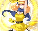 商用OK!女子イラストなんでも描きます 全身でもどんなポーズでも一律3000円!ラフ絵修正フリー! イメージ2