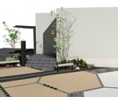 実績の為に10名限定！外構図面を格安で作成致します プロ作成！敷地200㎡以内外構平面・立面・パース・表紙作成！ イメージ9