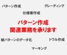 パターン・型紙を作成いたします 現役パタンナーのスキルを提供します イメージ1