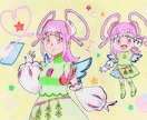 色鉛筆で可愛らしい擬人化の女の子描きます SNSアイコン・ヘッダー・アクキー・アクスタなどに✨ イメージ1