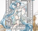 TRPGの立ち絵描きます フリルやリボンの衣装、少女が得意です。 イメージ2