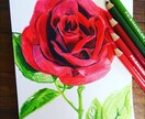 クオリティの高い花の絵を提供します 花のアナログ絵を高クオリティで描きます イメージ1