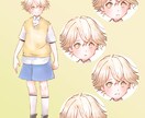 男性キャラ立ち絵・アイコンを販売しています アイコン/adopt/TRPG/ゲーム/Vtuberなどに イメージ2