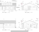 建築士のプロが基本・実施図面作成致します 木造/住宅/現役建築士/外観・内観パース作成 イメージ4