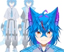 VTuberさん用のパーツ分けイラストを描きます 【初心者さん大歓迎】丁寧サポート×キラキライラスト制作！ イメージ3