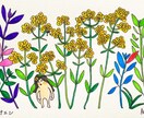 癒しの森の空気を添えるイラストを描きます 手描きのぬくもりで、あなたのブランドにやさしさを イメージ9