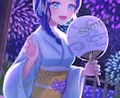 商用込み◎歌ってみた・１枚絵等描きます 元アニメーターが可愛い&かっこいいイラスト描きます イメージ4