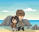 ロゴイラスト作成します プロだと高い、そう思っている貴方へアマだからこその価格と安心 イメージ1