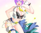 あなただけのキャラクターをデザインします スクロールを止める印象的なキャラクターデザイン イメージ1