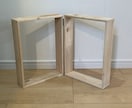作品やオブジェクト専用の枠・箱・額縁を作ります お持ちの作品に合わせた額縁、箱枠の制作。 イメージ7