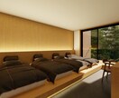 一級建築士が間取り図からパースを即日で作成します 間取り、素材、色のセカンドオピニオンにも対応します イメージ4